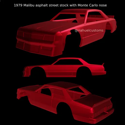 Malibu Street Stock with Monte Carlo Nose (body only)